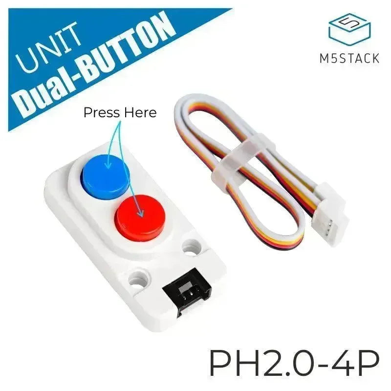 M5Stack Mini Dual Button Unit - OpenELAB