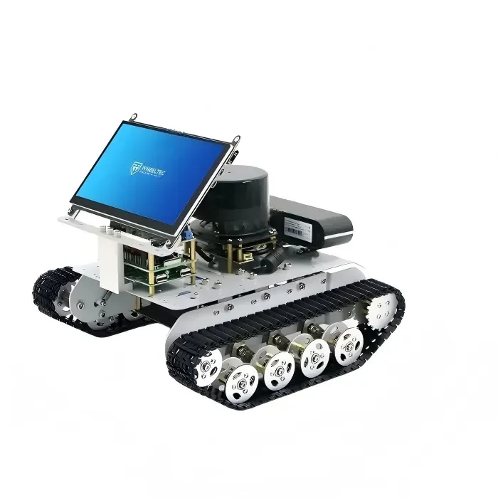 Wheeltec R550 TrackedBot RPi5 M10P Hloubka Hlas Otevřený Zdrojový Kit