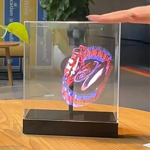 OpenELAB Handhold HOLOGRAPHIC BOX Fan Display 149 LED Beads-9