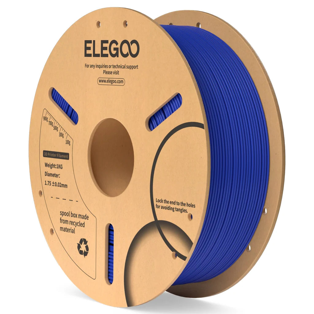 ELEGOO PLA Dark Blue Filaments 3D Printer Consumables 1KG 1.75mm for FDM 3D printer