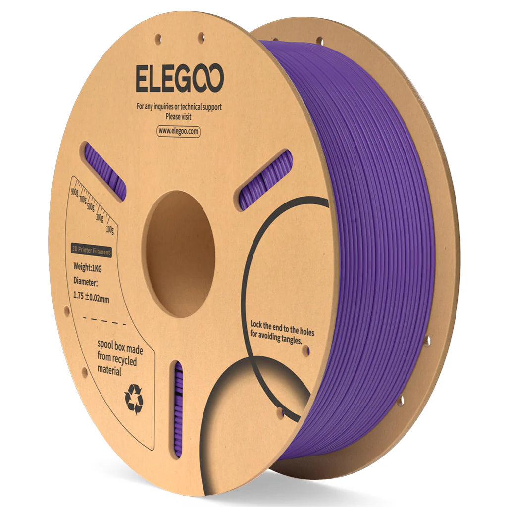 Consumibles para impresora 3D ELEGOO PLA filamentos morados 1KG 1.75mm para impresora 3D FDM
