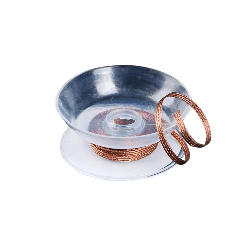 kuparinen tinanpoistoteippi, SGS lyijytön, ei jäämiä, juotospihdit juotoksen poistotyökalu, pituus 1,5 m