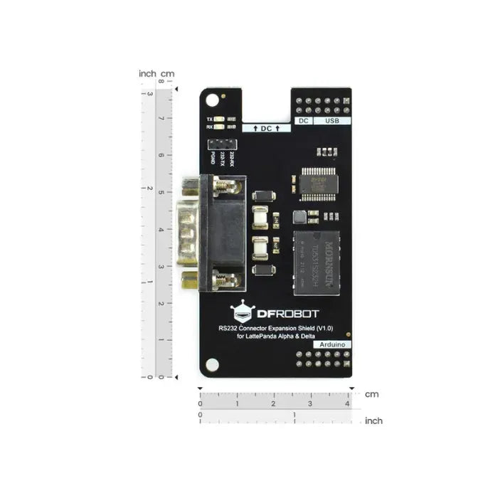 RS232 Connector Expansion Shield for LattePanda Alpha & Delta-2