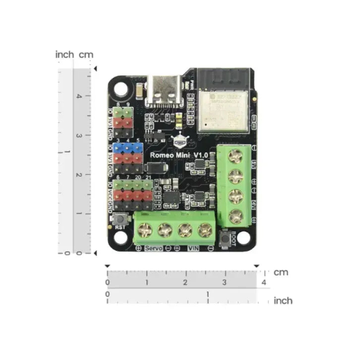 Romeo ESP32-C3 Robot Control Board (Supports Wi-Fi & Bluetooth 5)-3