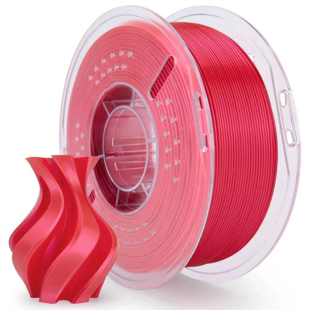 ELEGOO PLA Seide Rot 3D-Drucker Verbrauchsmaterial 1KG 1,75mm für FDM 3D-Drucker