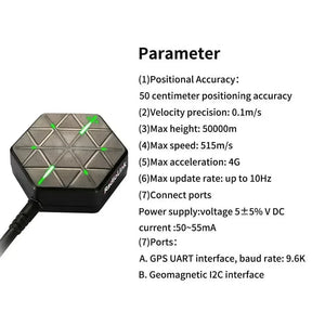 Radiolink M10N SE100 GPS for PX4/Pixhawk 2.4.8 - OpenELAB