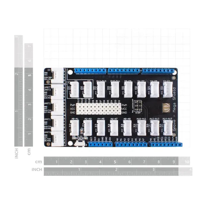 Seeed Studio Grove Mega Shield v1.2 for Arduino Mega connection-2