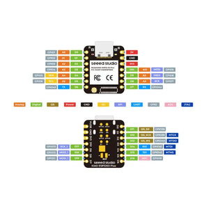 Seeed Studio XIAO ESP32S3 Plus Wi-Fi & BLE Board with Extended GPIO-8
