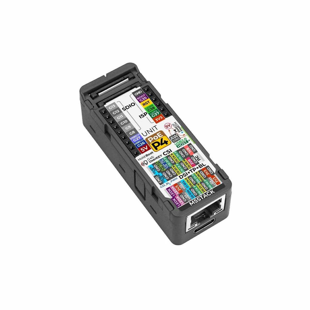 M5Stack Unit PoE Ethernet embedded controller with ESP32-P4