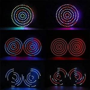 WS2812b Led ring Addressable 8/16/24/35/45Leds 5050 RGB Led Diode Ring Color IC Built-in LED - OpenELAB