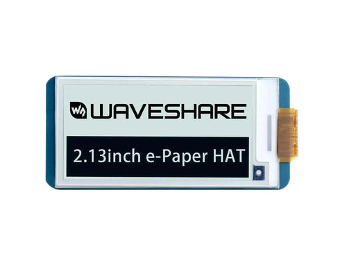 Waveshare 2.13 inch E-Ink Display 250x122 E-Paper Hat for Raspberry Pi