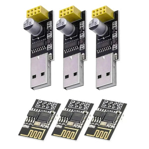 ESP8266 ESP-01S with USB adapter Wlan WiFi module - OpenELAB