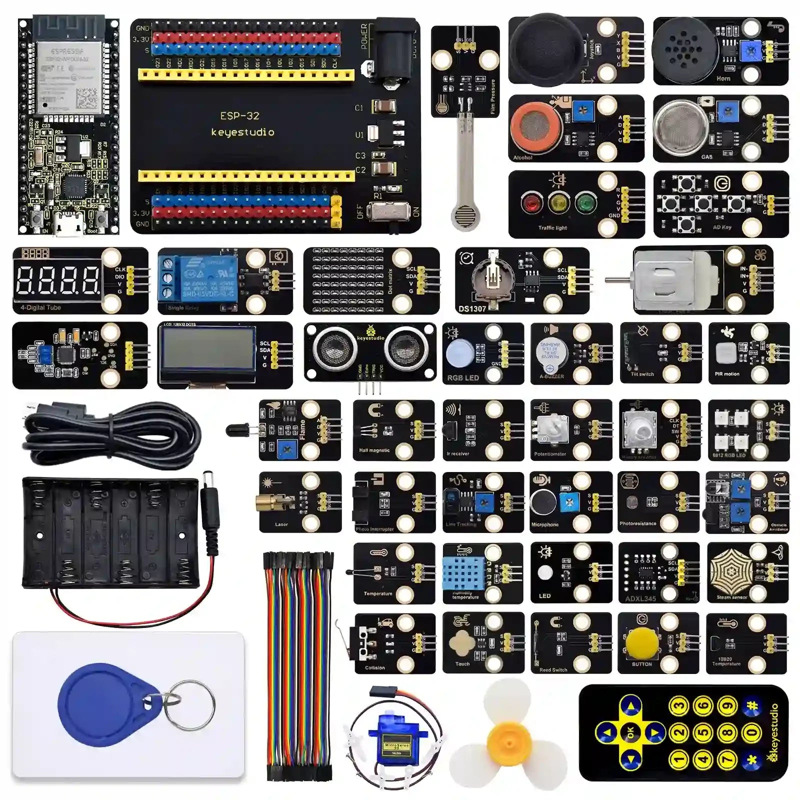 KeyeStudio ESP32 42 in 1 Sensor Starter Kit DIY Education Kit