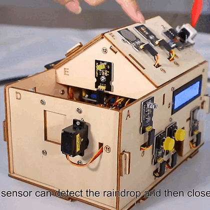 Kit de Hogar Inteligente KeyeStudio con Placa PLUS para Arduino DIY STEM