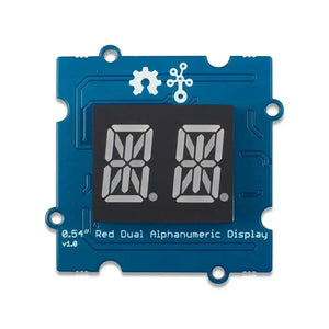 Grove 2 Digit Red Dual Alphanumeric Display Nixie Tube - OpenELAB