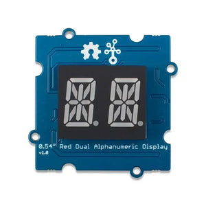Grove 2 Digit Red Dual Alphanumeric Display Nixie Tube - OpenELAB