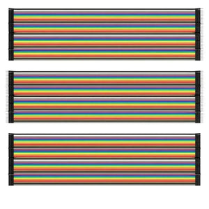 Jumper Wire Cable 3 x 40 pcs. 20 cm M2M / F2M / F2F - OpenELAB