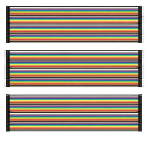 Jumper Wire Cable 3 x 40 pcs. 20 cm M2M / F2M / F2F - OpenELAB