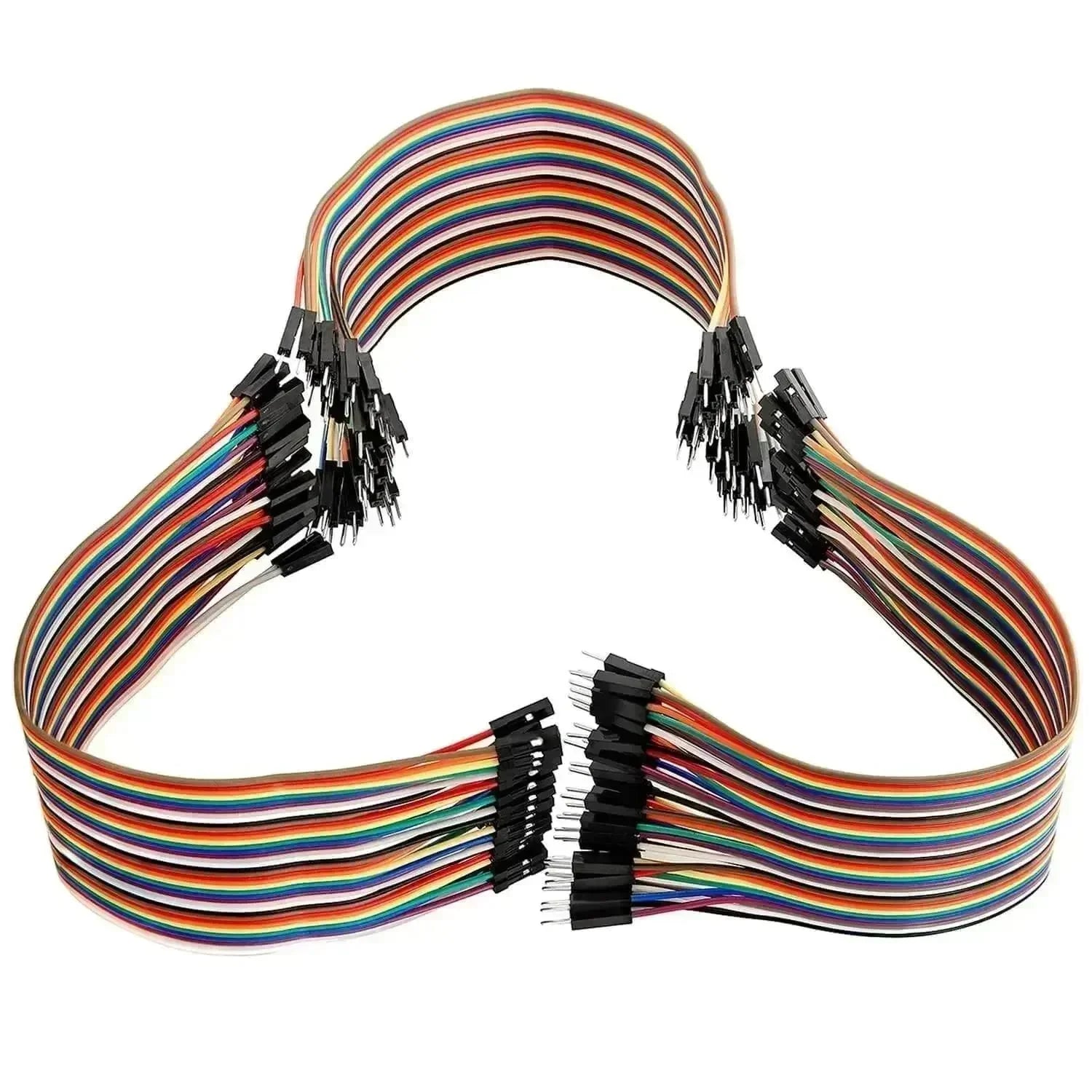 Jumper Wire Cable 3 x 40 pcs. 20 cm M2M / F2M / F2F - OpenELAB