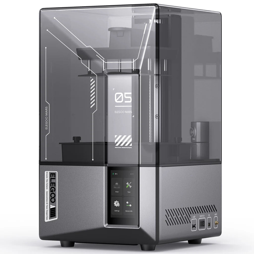 ELEGOO Mars 5 Ultra 9K SLA Resin 3D Printer AI Camera Quick Release Design (Pre-sale)