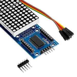 MAX7219 8x32 4 in 1 Dot Matrix LED Display Module - OpenELAB
