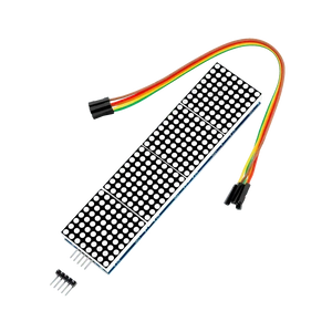 MAX7219 8x32 4 in 1 Dot Matrix LED Display Module - OpenELAB