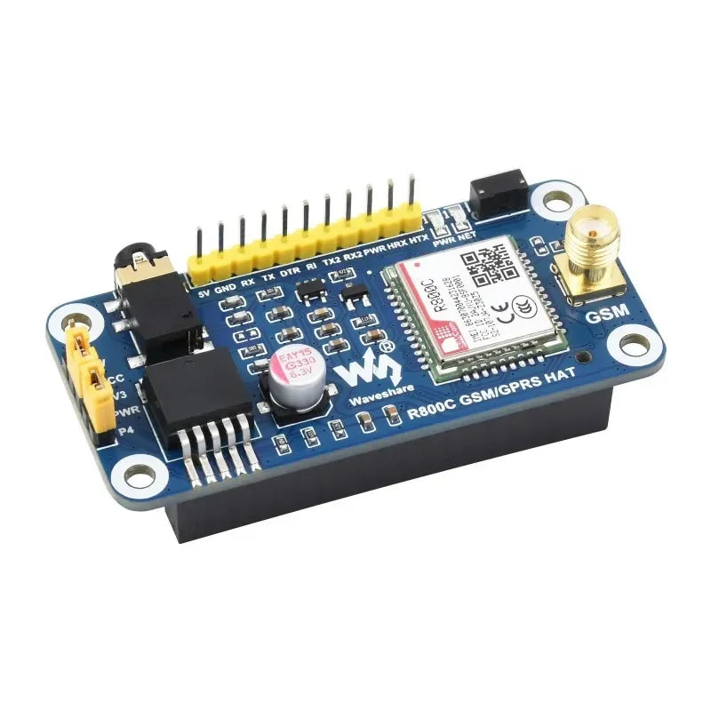 Waveshare R800C GSM/GPRS HAT pour Raspberry Pi