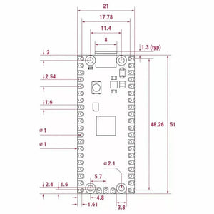 Raspberry Pi Pico 2 RP2350(Pre-Order) - OpenELAB