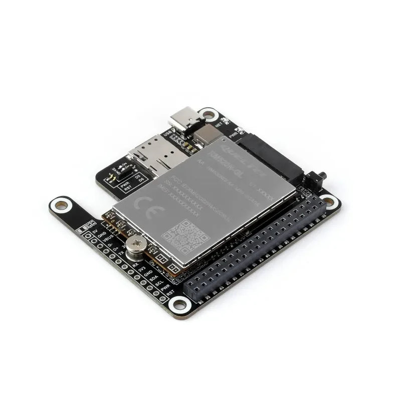 Waveshare PCIe zu SIMCom/Quectel 5G/4G/3G HAT für Raspberry Pi 5 RM520N-GL