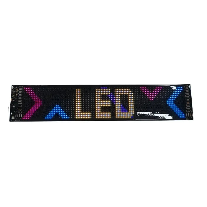 LED Flexible Electronic Display Billboard Full Color DIY