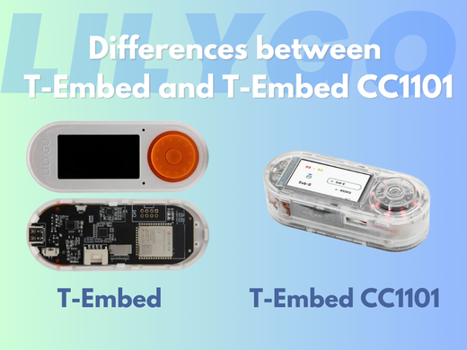 What is the Difference between LILYGO T-Embed and T-Embed CC1101