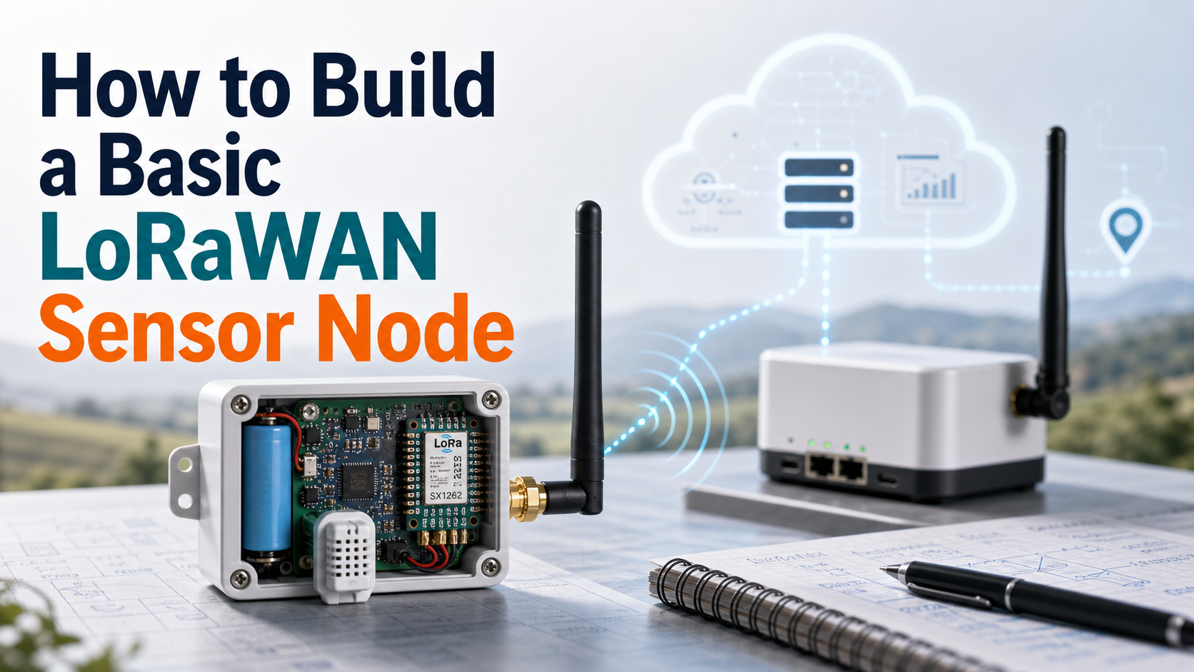 How to Build a Basic LoRaWAN Sensor Node – OpenELAB Technology Ltd.