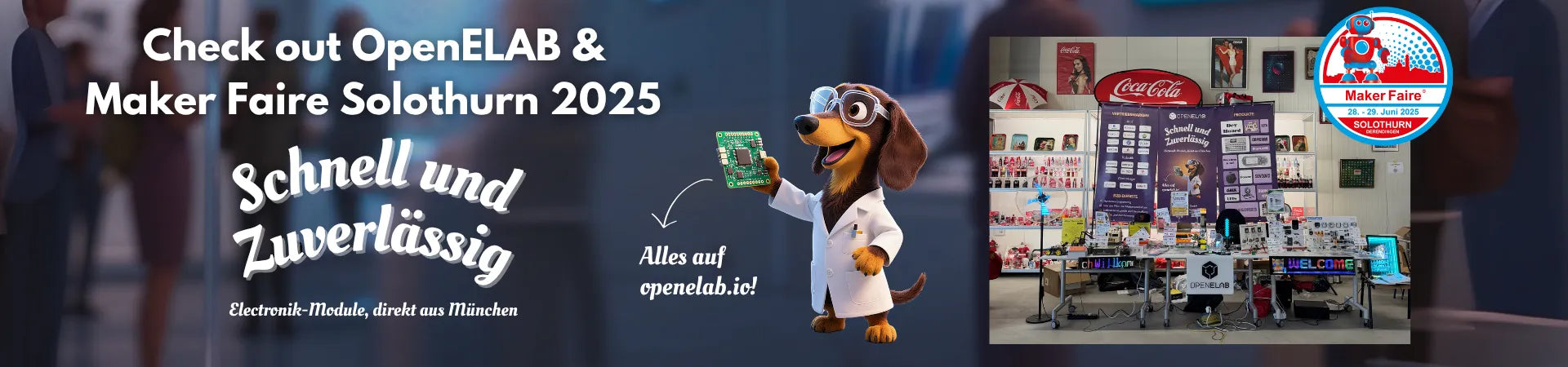 OpenELAB  @ Maker Faire Solothurn 2025