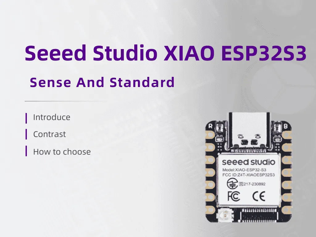 Difference Between Seeed Studio XIAO ESP32S3 Sense And Standard