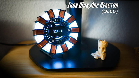 Iron Man Arc Reactor Clock