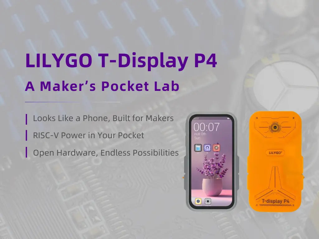 LILYGO T-Display P4: A Maker’s Pocket Lab
