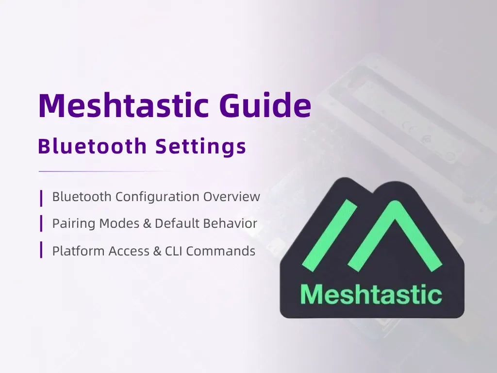 Meshtastic Guide - Meshtastic Bluetooth Settings