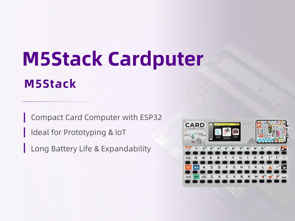 M5Stack Cardputer: The Powerful and Compact Card Computer