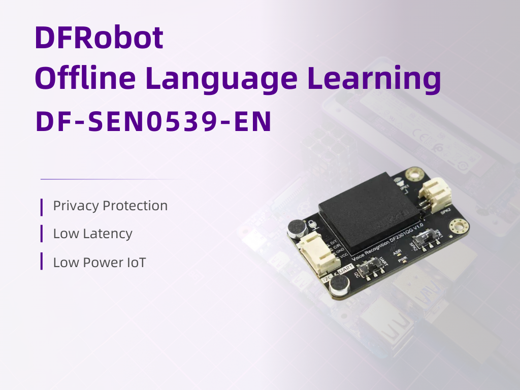 DFRobot Offline Voice Recognition Sensor Your Secret Weapon Against the Cloud