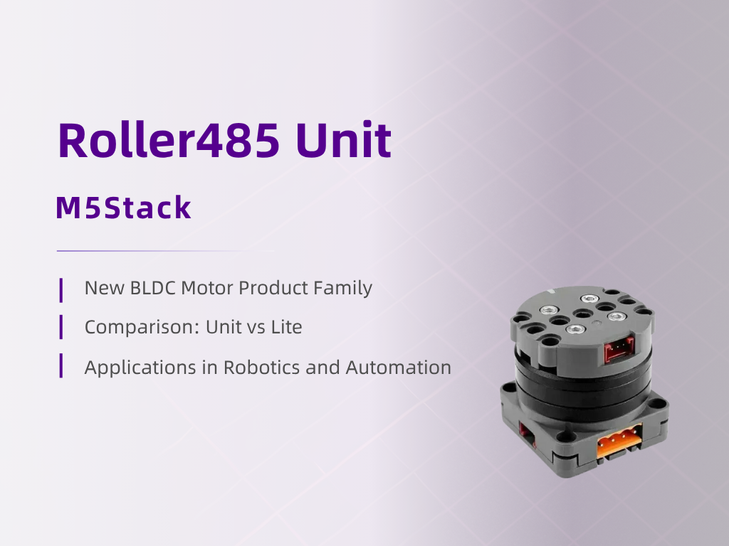 M5Stack has released new products! Come see what's in store.