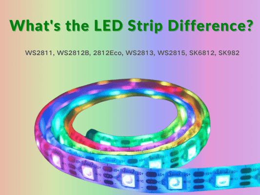 LED Strip Comparison: Understanding Key Differences