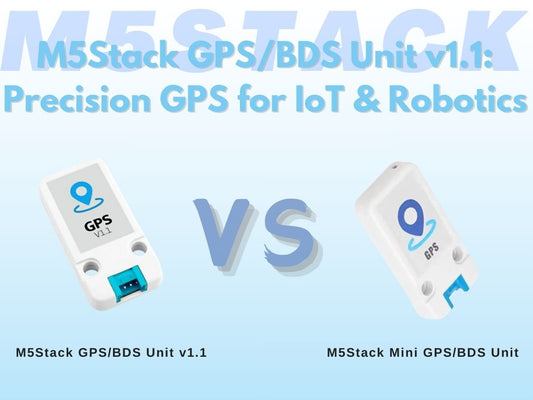 M5Stack GPS/BDS Unit v1.1: Precision GPS for IoT & Robotics