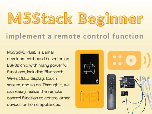 M5Stack Beginner Project: implement a remote control function