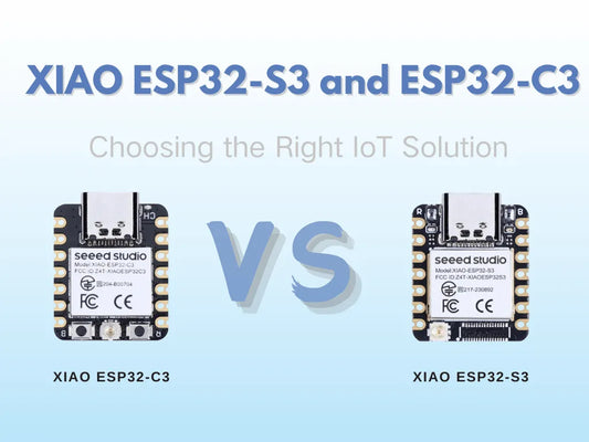 Comparing XIAO ESP32-S3 and ESP32-C3: Choosing the Right IoT Solution