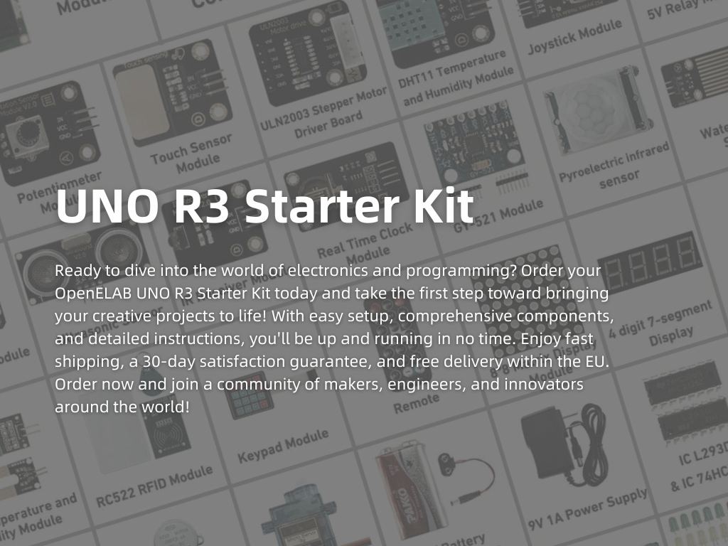 UNO R3 Starter Kit: Your Ultimate Entry to the World of Arduino Programming