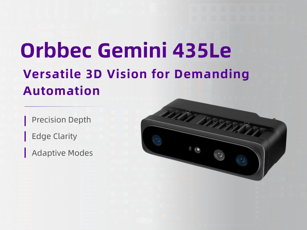 Orbbec Gemini 435Le: The Most Adaptable Stereo 3D Camera for Next-Gen Industrial Automation – Obstacle Avoidance & Precision Measurement Integrated