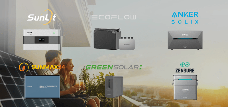 The Ultimate Guide to Balcony Power Storage System in 2025: SunLit, Ecoflow, Anker, Zendure, EasySuntower, Green Solar Basis
