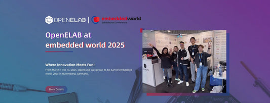 OpenELAB at embedded world 2025: Where Innovation Meets Fun