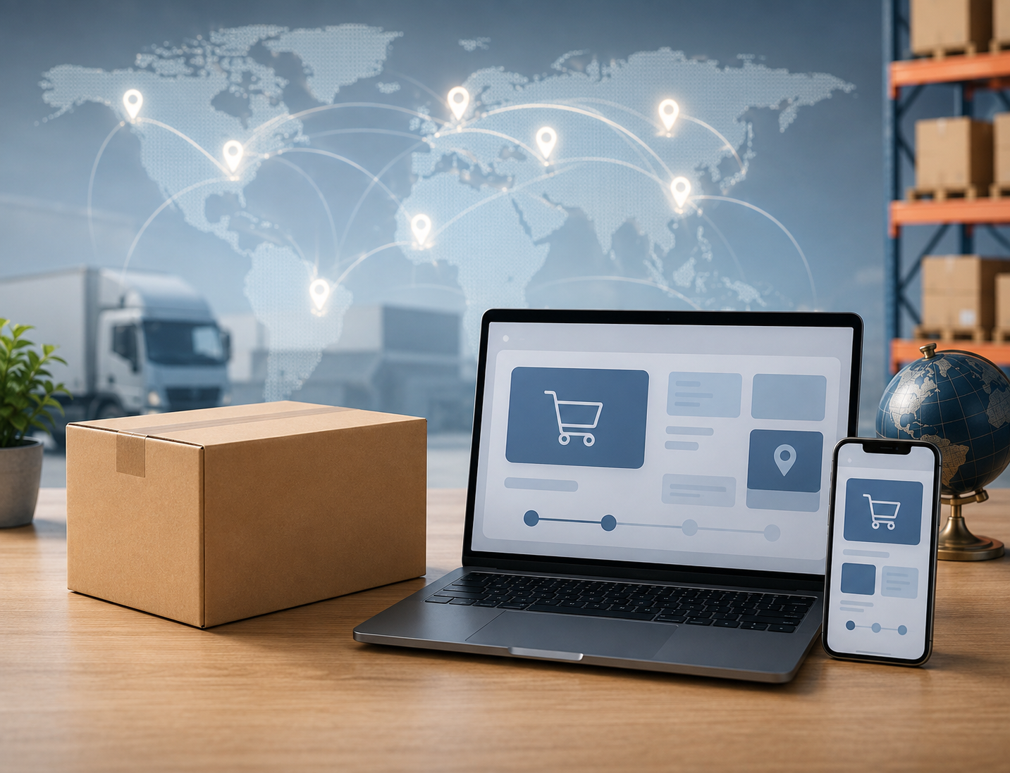 Global online shopping and logistics network for buying iFlight drones worldwide