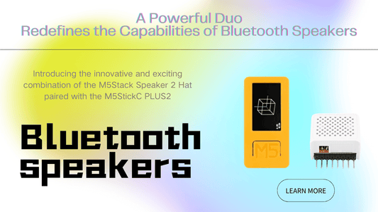 M5StickC Plus2: Build Your Own Bluetooth Speaker Project